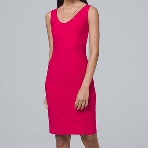 White House Black Market NWT Pink Dress SZ 12